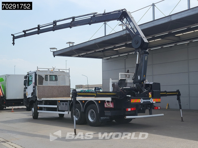 Renault Premium 380 6X4 HIAB X-HIDUO 188 E-5 Crane Steelsuspension Big-Axle Automatic Euro 6 - Бортова вантажівка/ Платформа, Вантажівка з маніпулятором: фото 2 Renault Premium 380 6X4 HIAB X-HIDUO 188 E-5 Crane Steelsuspension Big-Axle Automatic Euro 6 - Бортова вантажівка/ Платформа, Вантажівка з маніпулятором: фото 2