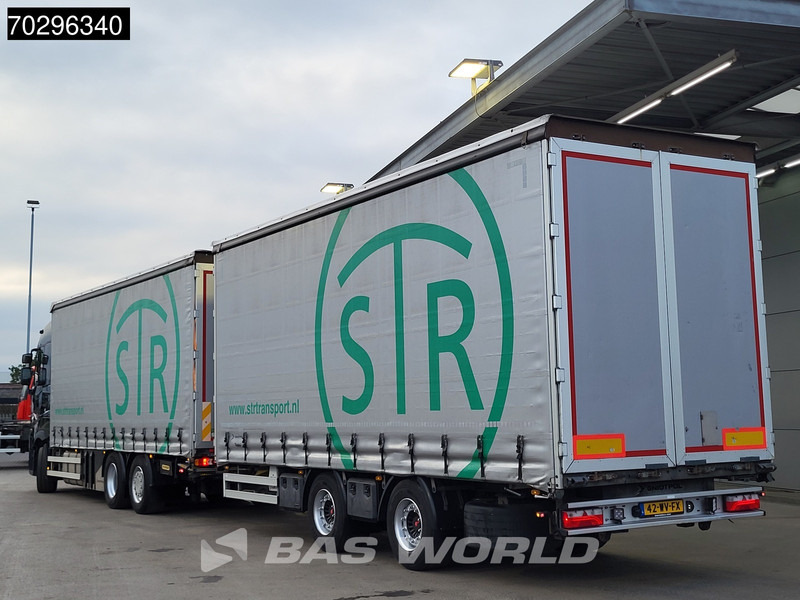 Renault T 480 6X2 NL-Truck combi Liftaxle 1500kg Ladebordwand Euro 6 - Тентована вантажівка: фото 2 Renault T 480 6X2 NL-Truck combi Liftaxle 1500kg Ladebordwand Euro 6 - Тентована вантажівка: фото 2