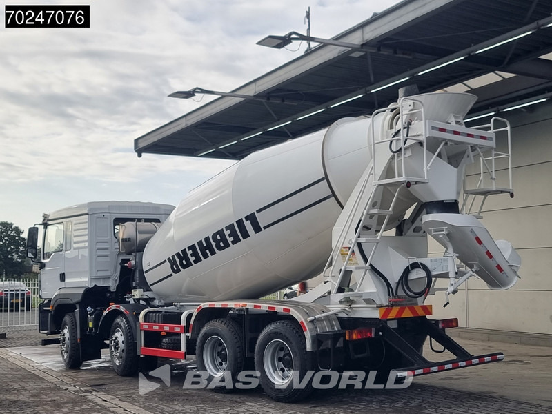 SHACMAN 8x4 EURO 6 8X4 NEW! 8m3 Liebherr Mixer Big-Axle Steel Suspension - Автобетонозмішувач: фото 2 SHACMAN 8x4 EURO 6 8X4 NEW! 8m3 Liebherr Mixer Big-Axle Steel Suspension - Автобетонозмішувач: фото 2