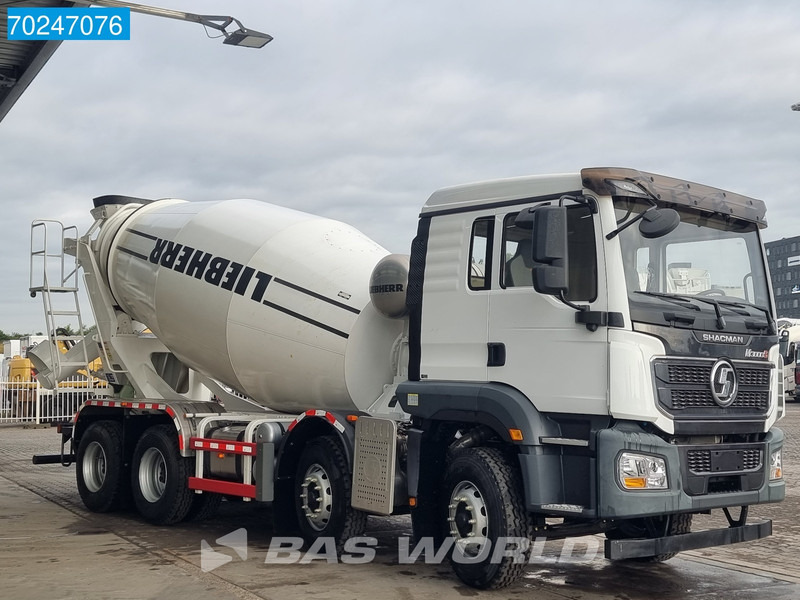 SHACMAN 8x4 EURO 6 8X4 NEW! 8m3 Liebherr Mixer Big-Axle Steel Suspension - Автобетонозмішувач: фото 3 SHACMAN 8x4 EURO 6 8X4 NEW! 8m3 Liebherr Mixer Big-Axle Steel Suspension - Автобетонозмішувач: фото 3