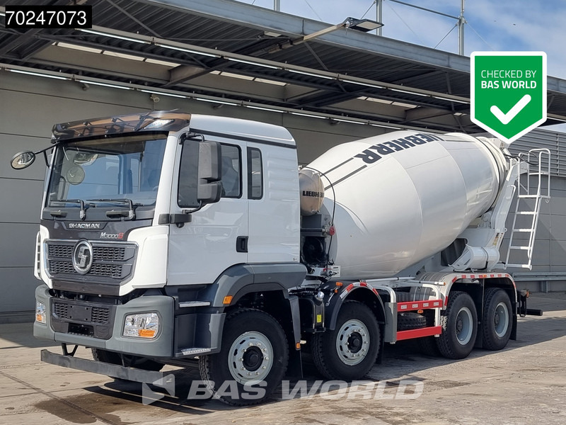 SHACMAN M3000 S 8X4 8m3 Liebherr mixer Manual Big-Axle Steelsuspension - Автобетонозмішувач: фото 1 SHACMAN M3000 S 8X4 8m3 Liebherr mixer Manual Big-Axle Steelsuspension - Автобетонозмішувач: фото 1