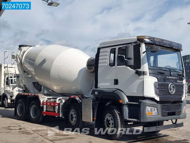 SHACMAN M3000 S 8X4 8m3 Liebherr mixer Manual Big-Axle Steelsuspension - Автобетонозмішувач: фото 3 SHACMAN M3000 S 8X4 8m3 Liebherr mixer Manual Big-Axle Steelsuspension - Автобетонозмішувач: фото 3