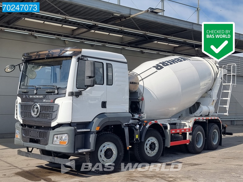 SHACMAN M3000 S 8X4 8m3 Liebherr mixer Manual Big-Axle Steelsuspension - Автобетонозмішувач: фото 1 SHACMAN M3000 S 8X4 8m3 Liebherr mixer Manual Big-Axle Steelsuspension - Автобетонозмішувач: фото 1