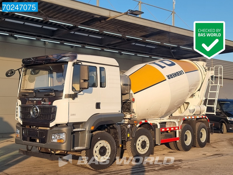 SHACMAN M3000 S 8X4 NEW! 8m3 Liebherr Mixer Big-Axle Steelsuspension - Автобетонозмішувач: фото 1 SHACMAN M3000 S 8X4 NEW! 8m3 Liebherr Mixer Big-Axle Steelsuspension - Автобетонозмішувач: фото 1