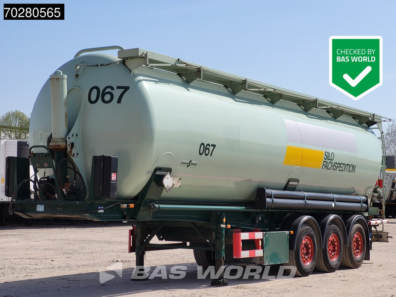 SPITZER SK2753CALGGVS 3 axles ADR 55m3 1 Comp. Gefahrgut KIP-Silo - Напівпричіп цистерна: фото 1 SPITZER SK2753CALGGVS 3 axles ADR 55m3 1 Comp. Gefahrgut KIP-Silo - Напівпричіп цистерна: фото 1