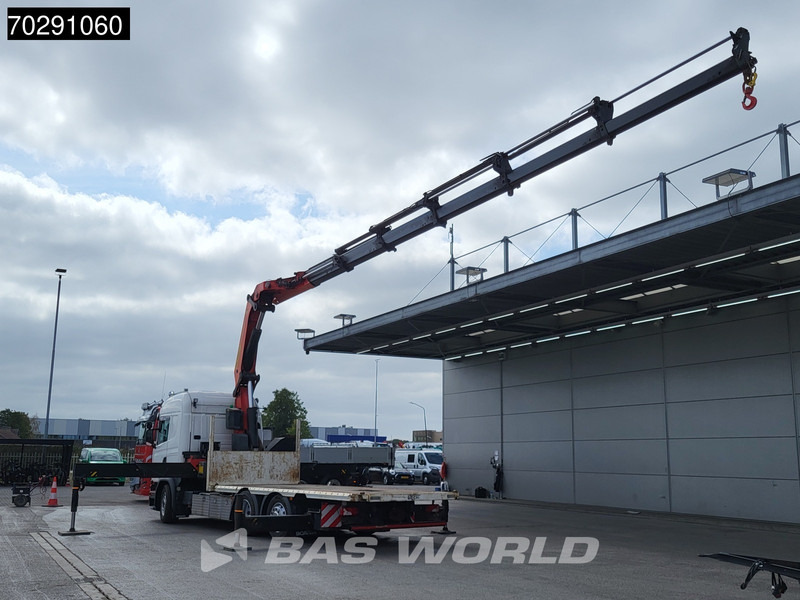 Scania G410 6X2 Palfinger 53002 SH Kran Crane Lift+steering ACC Navi Euro 6 - Бортова вантажівка/ Платформа, Вантажівка з маніпулятором: фото 2 Scania G410 6X2 Palfinger 53002 SH Kran Crane Lift+steering ACC Navi Euro 6 - Бортова вантажівка/ Платформа, Вантажівка з маніпулятором: фото 2
