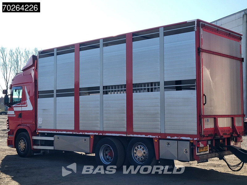 Scania G420 6X2 Van Dijk Cattle transport Liftable floor Lift-Asche Euro 5 - Вантажівка з закритим кузовом: фото 2 Scania G420 6X2 Van Dijk Cattle transport Liftable floor Lift-Asche Euro 5 - Вантажівка з закритим кузовом: фото 2