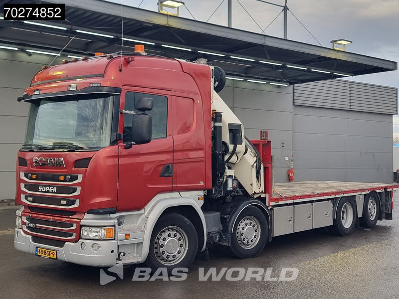 Scania G450 8X2 NL-Truck Hiab X-HIPRO 1058EP-6 Kran Front stab Retarder Euro 6 в лізинг Scania G450 8X2 NL-Truck Hiab X-HIPRO 1058EP-6 Kran Front stab Retarder Euro 6: фото 12