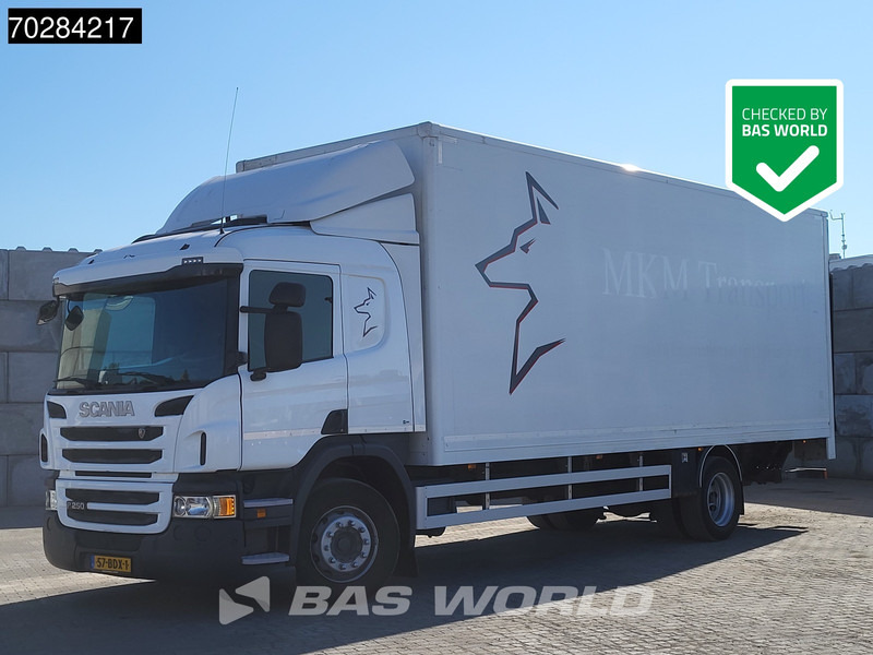 Scania P250 4X2 19tons NL-Truck Ladebordwand Automatic Euro 6 - Вантажівка з закритим кузовом: фото 1 Scania P250 4X2 19tons NL-Truck Ladebordwand Automatic Euro 6 - Вантажівка з закритим кузовом: фото 1