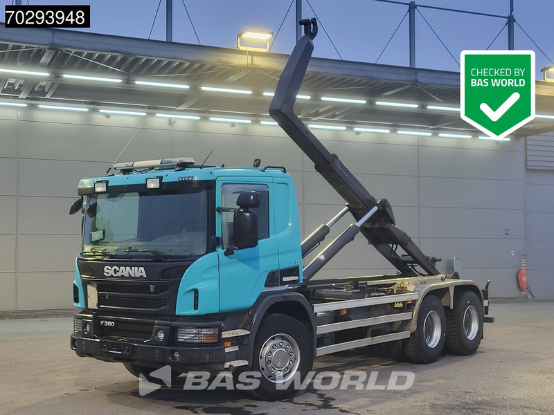 Scania P360 6X4 VDL 20t Hooklift Steelsuspension Big-Axle Euro 5 - Гаковий мультиліфт вантажівка: фото 1 Scania P360 6X4 VDL 20t Hooklift Steelsuspension Big-Axle Euro 5 - Гаковий мультиліфт вантажівка: фото 1