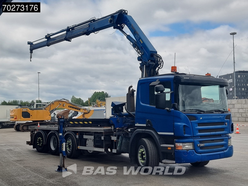 Scania P380 8X2 Hiab 211 EP-3 HIPRO Kran VDL S-20-6200 Lift-Lenkachse Euro 5 - Гаковий мультиліфт вантажівка, Вантажівка з маніпулятором: фото 3 Scania P380 8X2 Hiab 211 EP-3 HIPRO Kran VDL S-20-6200 Lift-Lenkachse Euro 5 - Гаковий мультиліфт вантажівка, Вантажівка з маніпулятором: фото 3