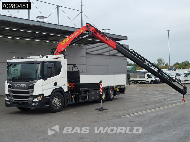 Scania P410 6X2 NEW! Palfinger PK24-001 SLD 5 Kran Crane Retarder Lift+steering axle - Бортова вантажівка/ Платформа, Вантажівка з маніпулятором: фото 3 Scania P410 6X2 NEW! Palfinger PK24-001 SLD 5 Kran Crane Retarder Lift+steering axle - Бортова вантажівка/ Платформа, Вантажівка з маніпулятором: фото 3