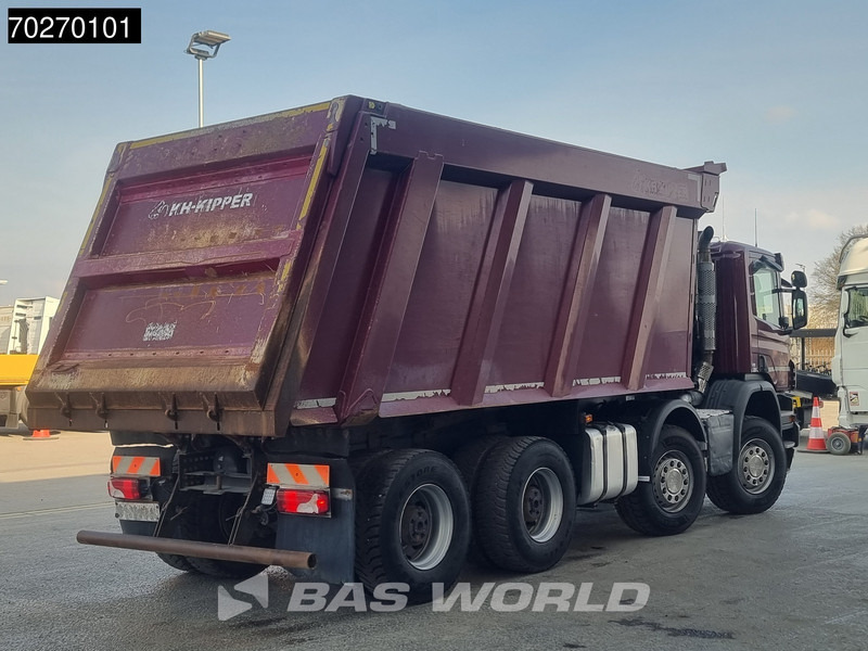 Самоскид вантажівка Scania P410 8X4 28m3 KH Kipper Big-Axle Steel suspension Euro 6: фото 8