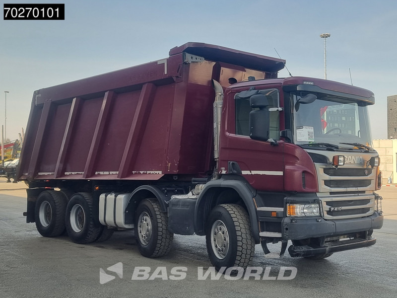 Самоскид вантажівка Scania P410 8X4 28m3 KH Kipper Big-Axle Steel suspension Euro 6: фото 7