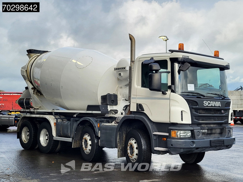 Scania P410 8X4 9m3 Liebherr mixer Automatic Steelsuspension Euro 6 - Автобетонозмішувач: фото 3 Scania P410 8X4 9m3 Liebherr mixer Automatic Steelsuspension Euro 6 - Автобетонозмішувач: фото 3