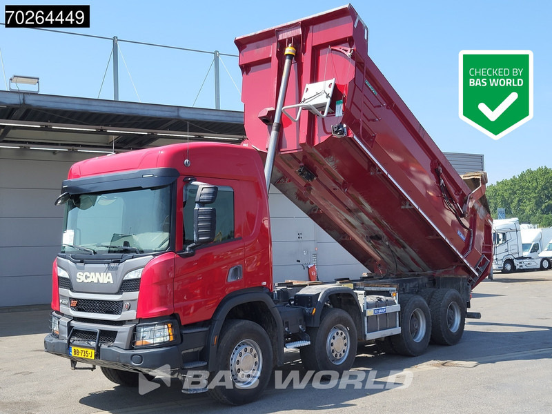Scania P410 8X4 Big-Axle Steelsuspension Euro 6 - Самоскид вантажівка: фото 1 Scania P410 8X4 Big-Axle Steelsuspension Euro 6 - Самоскид вантажівка: фото 1