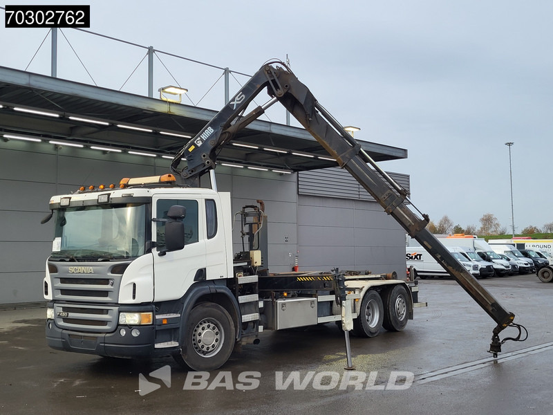 Scania P420 6X2 Hiab 166 ES-3 Hipro Crane Remote VDL 25tons hooklift Euro 5 - Гаковий мультиліфт вантажівка, Вантажівка з маніпулятором: фото 5 Scania P420 6X2 Hiab 166 ES-3 Hipro Crane Remote VDL 25tons hooklift Euro 5 - Гаковий мультиліфт вантажівка, Вантажівка з маніпулятором: фото 5