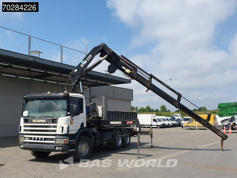 Scania P94 6X4 Hiab 330-4 Kran Crane 9m3 tipper Manual Steelsuspension Euro 3 - Самоскид вантажівка, Вантажівка з маніпулятором: фото 5 Scania P94 6X4 Hiab 330-4 Kran Crane 9m3 tipper Manual Steelsuspension Euro 3 - Самоскид вантажівка, Вантажівка з маніпулятором: фото 5