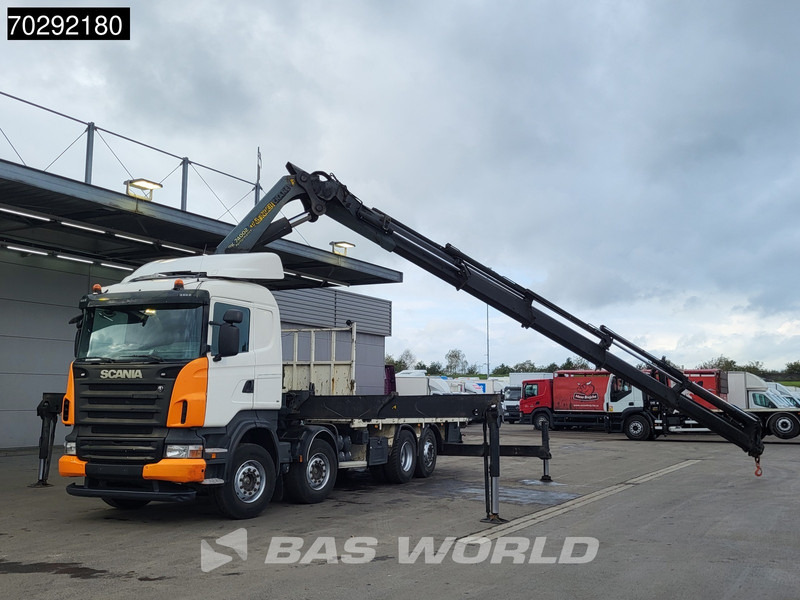 Scania R420 8X2 Palfinger PK74002 Kran Crane Retarder Lift-Steering Axle Euro 4 - Бортова вантажівка/ Платформа, Вантажівка з маніпулятором: фото 5 Scania R420 8X2 Palfinger PK74002 Kran Crane Retarder Lift-Steering Axle Euro 4 - Бортова вантажівка/ Платформа, Вантажівка з маніпулятором: фото 5
