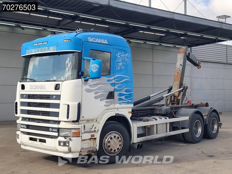 Scania R480 6X2 20tons Multilift LBS 20-570 Retarder Manual Euro 3 - Гаковий мультиліфт вантажівка: фото 3 Scania R480 6X2 20tons Multilift LBS 20-570 Retarder Manual Euro 3 - Гаковий мультиліфт вантажівка: фото 3