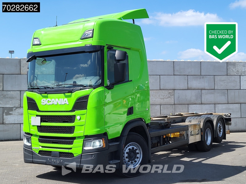 Scania R500 6X2 Retarder LED ACC Euro 6 - Контейнеровоз/ Змінний кузов вантажівка: фото 1 Scania R500 6X2 Retarder LED ACC Euro 6 - Контейнеровоз/ Змінний кузов вантажівка: фото 1