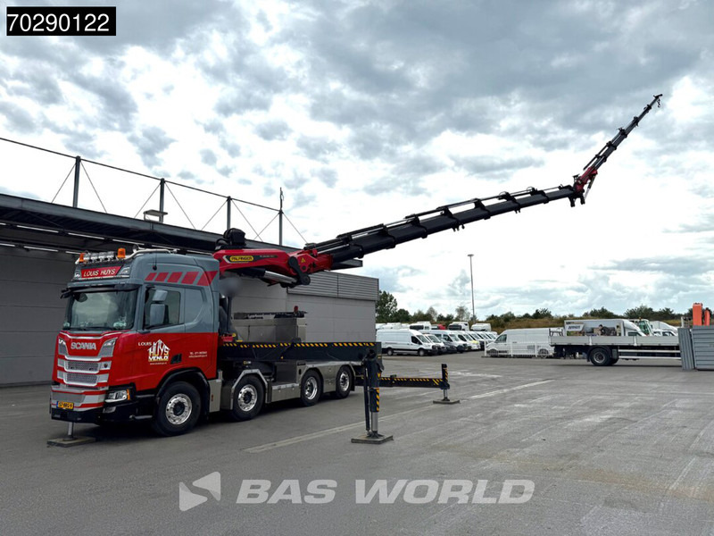 Scania R500 8X2 NL-Truck Palfinger PK165002 TEC 7 Crane Winch Fly-Jib Retarder Lift+steering - Бортова вантажівка/ Платформа, Вантажівка з маніпулятором: фото 3 Scania R500 8X2 NL-Truck Palfinger PK165002 TEC 7 Crane Winch Fly-Jib Retarder Lift+steering - Бортова вантажівка/ Платформа, Вантажівка з маніпулятором: фото 3