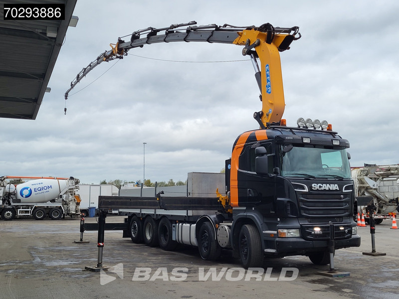 Scania R560 R 10X4 EFFER 655 / 6S Crane +Jib Winch 3-Pedals Lift+Steering-Axle Retarder Euro 5 - Бортова вантажівка/ Платформа, Вантажівка з маніпулятором: фото 3 Scania R560 R 10X4 EFFER 655 / 6S Crane +Jib Winch 3-Pedals Lift+Steering-Axle Retarder Euro 5 - Бортова вантажівка/ Платформа, Вантажівка з маніпулятором: фото 3
