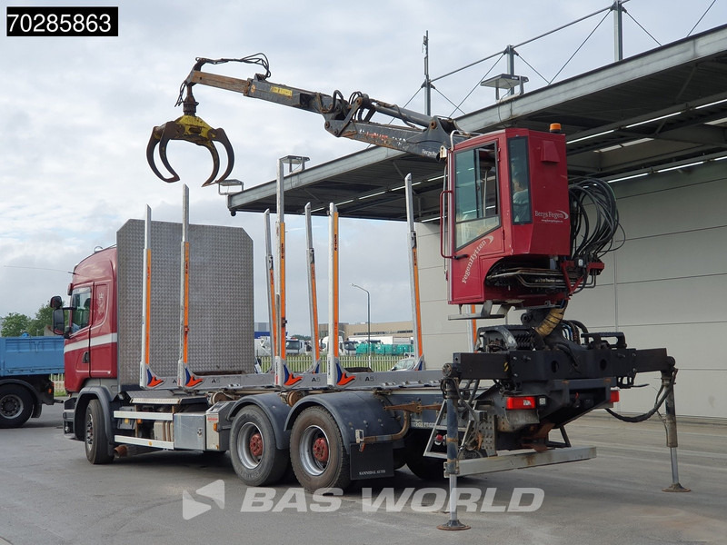Scania R730 R 6X4 HIAB F108S 79 Crane Retarder Xenon BigAxle Loglift Automatic ACC Euro 6 - Лісовоз, Вантажівка з маніпулятором: фото 2 Scania R730 R 6X4 HIAB F108S 79 Crane Retarder Xenon BigAxle Loglift Automatic ACC Euro 6 - Лісовоз, Вантажівка з маніпулятором: фото 2