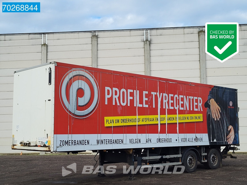 Schmitz Cargobull SKO18 2 axles Tailgate Lenkachse LBW - Закритий кузов напівпричіп: фото 1 Schmitz Cargobull SKO18 2 axles Tailgate Lenkachse LBW - Закритий кузов напівпричіп: фото 1