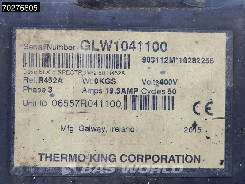 Рефрижератор напівпричіп Schmitz Cargobull Thermo King SLXe Spectrum 250 ThermoKing Schiebewand Blumenbreit Doppelverdampfer: фото 19