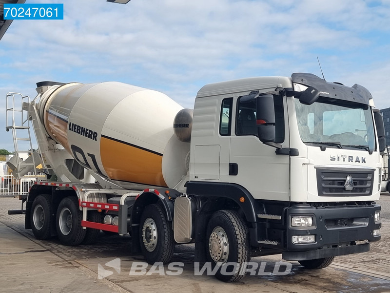 Sitrak G5 350 8X4 NEW! 8m3 Liebherr Mixer Big-Axle Steel Suspension - Автобетонозмішувач: фото 3 Sitrak G5 350 8X4 NEW! 8m3 Liebherr Mixer Big-Axle Steel Suspension - Автобетонозмішувач: фото 3