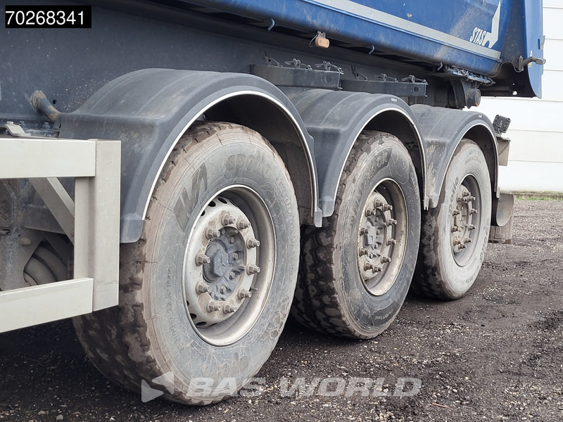 Самоскид напівпричіп Stas S300CX 3 axles 25m3 ALU Liftachse: фото 12