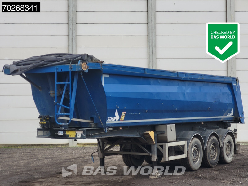 Stas S300CX 3 axles 25m3 ALU Liftachse - Самоскид напівпричіп: фото 1 Stas S300CX 3 axles 25m3 ALU Liftachse - Самоскид напівпричіп: фото 1