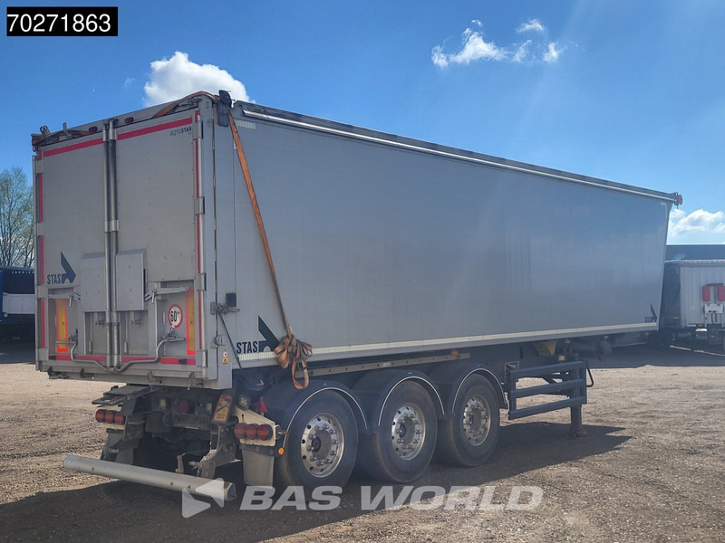Самоскид напівпричіп Stas S300CX 3 axles 47m3 Liftachse ALU: фото 5