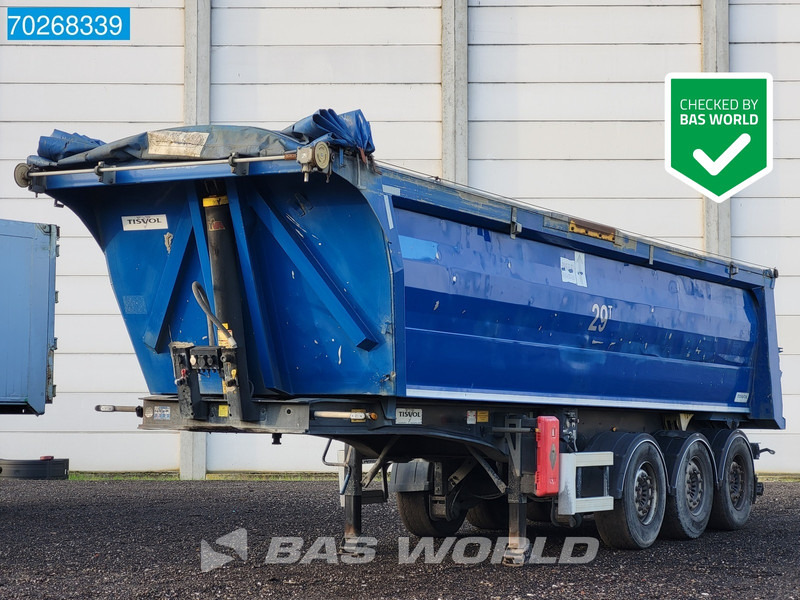 TISVOL A-890150-EAL VR 3 axles 29m3 Liftachse ALU - Самоскид напівпричіп: фото 1 TISVOL A-890150-EAL VR 3 axles 29m3 Liftachse ALU - Самоскид напівпричіп: фото 1