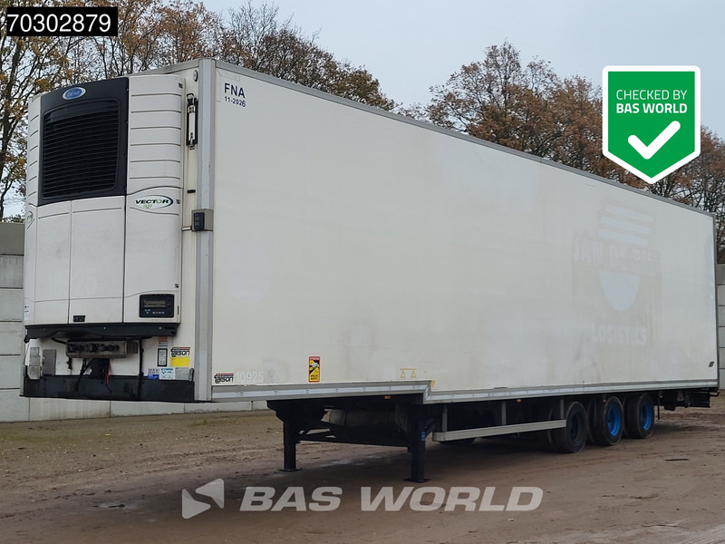 Talson Carrier Vector 1550 3 axles NL-Trailer Mega Aircargo Rollenbett Liftachse Blumenbreit - Рефрижератор напівпричіп: фото 1 Talson Carrier Vector 1550 3 axles NL-Trailer Mega Aircargo Rollenbett Liftachse Blumenbreit - Рефрижератор напівпричіп: фото 1