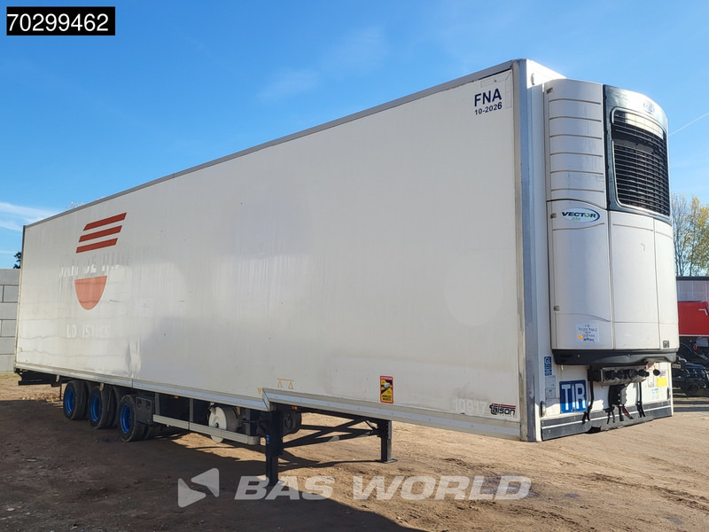 Talson Carrier Vector 1550 3 axles NL-Trailer Mega Aircargo Rollenbett Luftfracht Liftachse Blumenbreit - Рефрижератор напівпричіп: фото 3 Talson Carrier Vector 1550 3 axles NL-Trailer Mega Aircargo Rollenbett Luftfracht Liftachse Blumenbreit - Рефрижератор напівпричіп: фото 3