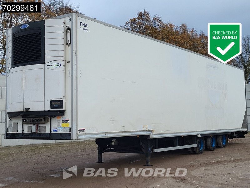 Talson Carrier Vector 1550 3 axles NL-Trailer Mega Aircargo Rollenbett Luftfracht Liftachse Blumenbreit - Рефрижератор напівпричіп: фото 1 Talson Carrier Vector 1550 3 axles NL-Trailer Mega Aircargo Rollenbett Luftfracht Liftachse Blumenbreit - Рефрижератор напівпричіп: фото 1