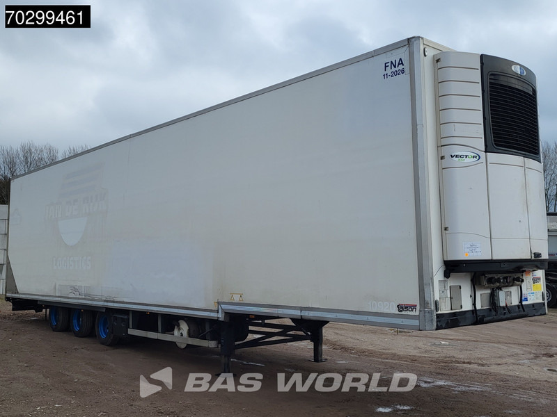 Talson Carrier Vector 1550 3 axles NL-Trailer Mega Aircargo Rollenbett Luftfracht Liftachse Blumenbreit - Рефрижератор напівпричіп: фото 3 Talson Carrier Vector 1550 3 axles NL-Trailer Mega Aircargo Rollenbett Luftfracht Liftachse Blumenbreit - Рефрижератор напівпричіп: фото 3