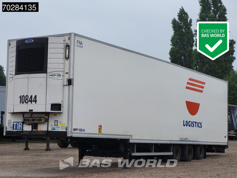 Talson F1227 3 axles NL-Trailer Mega Aircargo Rollenbett Luftfracht Liftachse Blumenbreit - Рефрижератор напівпричіп: фото 1 Talson F1227 3 axles NL-Trailer Mega Aircargo Rollenbett Luftfracht Liftachse Blumenbreit - Рефрижератор напівпричіп: фото 1