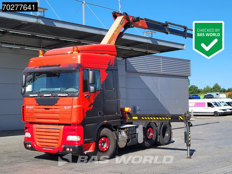 DAF XF 410 XF 6X2 Hydraulik Lift+Lenkachse Kran Palfinger PK20002 Euro 5 - Тягач: фото 1 DAF XF 410 XF 6X2 Hydraulik Lift+Lenkachse Kran Palfinger PK20002 Euro 5 - Тягач: фото 1