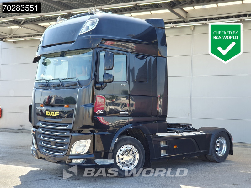 Тягач DAF XF 510 4X2 SSC Retarder 2x Tanks Alcoa's Standklima Leather: фото 1