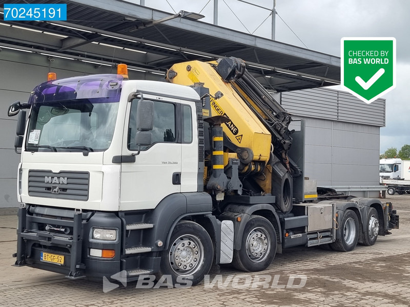 Тягач MAN TGA 35.360 8X2 Palfinger PK100.002 Kran Crane Fly-Jib Winch Euro 4: фото 1