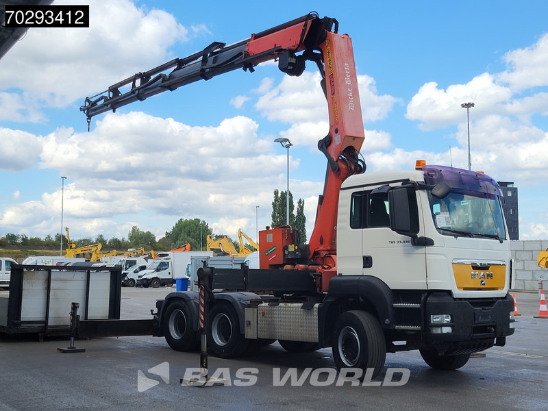 MAN TGS 33.480 6X4 Tractorhead with Palfinger PK42505 Crane Kran Retarder Big-Axle Manual Euro 5 - Тягач: фото 3 MAN TGS 33.480 6X4 Tractorhead with Palfinger PK42505 Crane Kran Retarder Big-Axle Manual Euro 5 - Тягач: фото 3