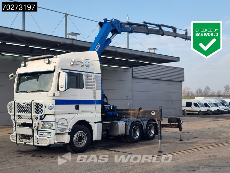 MAN TGX 33.540 TGX 6X4 XLX Retarder PTO HMF 4220 Kran Euro 5 - Тягач: фото 1 MAN TGX 33.540 TGX 6X4 XLX Retarder PTO HMF 4220 Kran Euro 5 - Тягач: фото 1