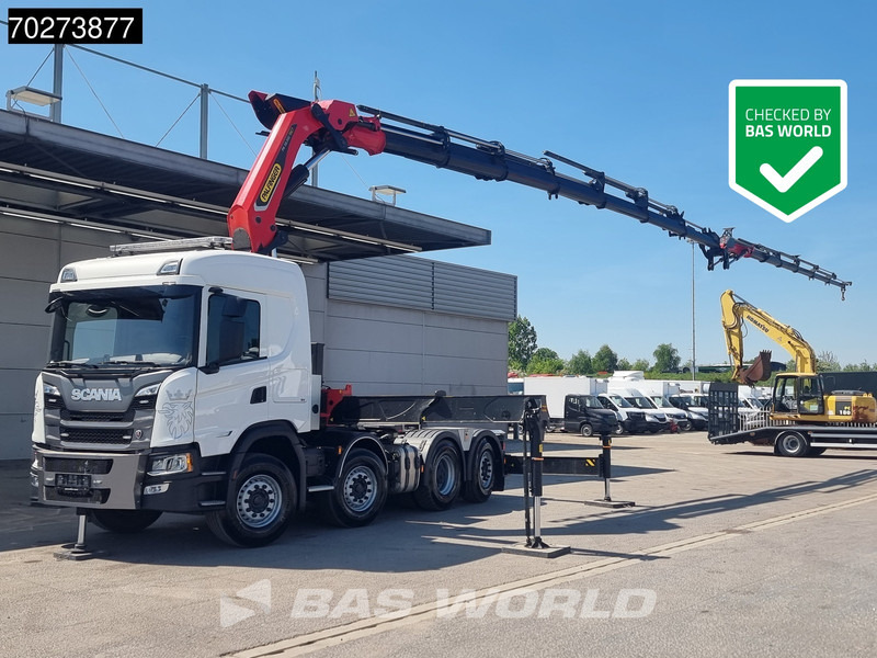 Scania G500 8X2 Retarder Liftachse Palfinger Kran PK 58.002 TEC F - Тягач: фото 1 Scania G500 8X2 Retarder Liftachse Palfinger Kran PK 58.002 TEC F - Тягач: фото 1