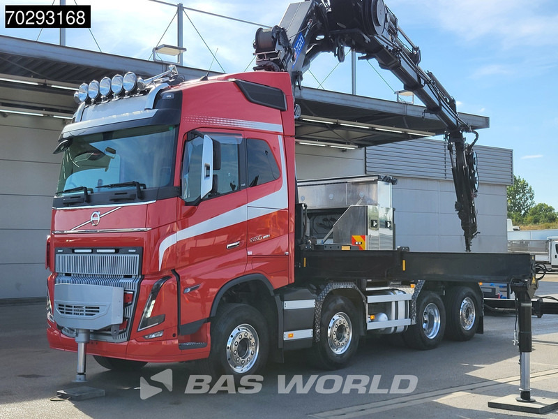 Volvo FH16 650 FH16 8X2 Tractorhead HMF 7020K-RCS Crane + Fly-Jib Lift+Steering Axle Navi ACC - Тягач: фото 5 Volvo FH16 650 FH16 8X2 Tractorhead HMF 7020K-RCS Crane + Fly-Jib Lift+Steering Axle Navi ACC - Тягач: фото 5