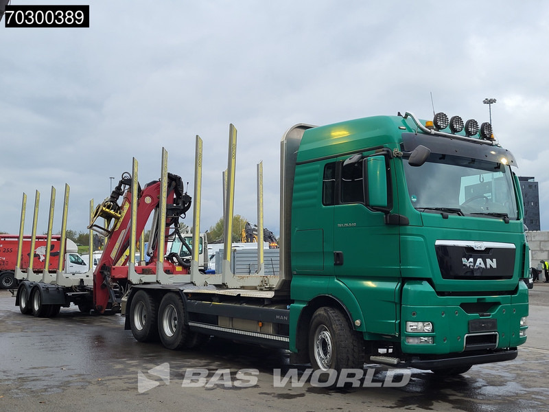 MAN TGX 26.540 6X4 TAJFUN L150Z.96 woodcrane Holztransport Manual Retarder Euro 5 - Вантажівка, Вантажівка з маніпулятором: фото 3 MAN TGX 26.540 6X4 TAJFUN L150Z.96 woodcrane Holztransport Manual Retarder Euro 5 - Вантажівка, Вантажівка з маніпулятором: фото 3
