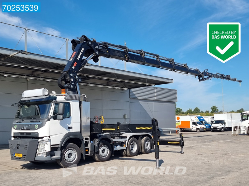 Volvo FM 420 8X2 Repaired Damage Hiab X-Hipro 1058E-6 Kran Crane Lift-Lenkachse - Вантажівка, Вантажівка з маніпулятором: фото 1 Volvo FM 420 8X2 Repaired Damage Hiab X-Hipro 1058E-6 Kran Crane Lift-Lenkachse - Вантажівка, Вантажівка з маніпулятором: фото 1