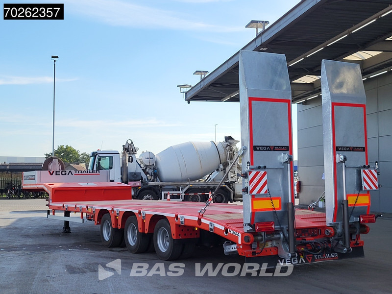 Vega Lowbed 2 axles NEW Hydr. Ramps. Lift+Steering Axle - Низькорамна платформа напівпричіп: фото 3 Vega Lowbed 2 axles NEW Hydr. Ramps. Lift+Steering Axle - Низькорамна платформа напівпричіп: фото 3